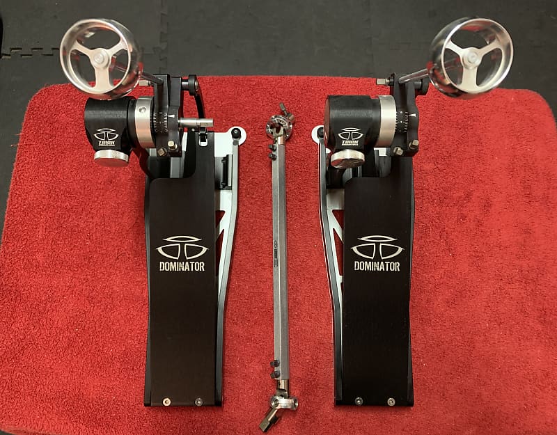 Trick Drums Dominator Direct Drive Double Bass Pedal Black Reverb