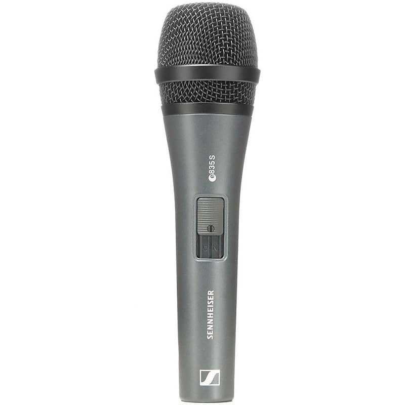 Sennheiser E835-S Dynamic Cardioid Handheld Microphone w/ Switch image 1