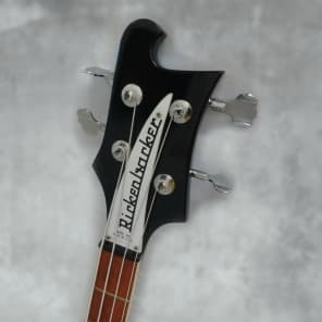 Rickenbacker 4001 Bass - 1974 - Black Jetglo image 8