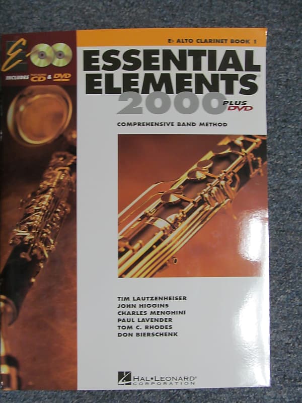 Hal Leonard E Flat Alto Book 1 Essential Elements Reverb