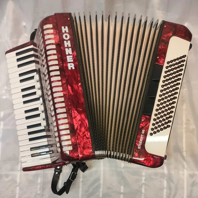 HOHNER Akkordeon Student 96 Bass, NEU, New Old Stock 2 Jahre Gewährleistung image 1
