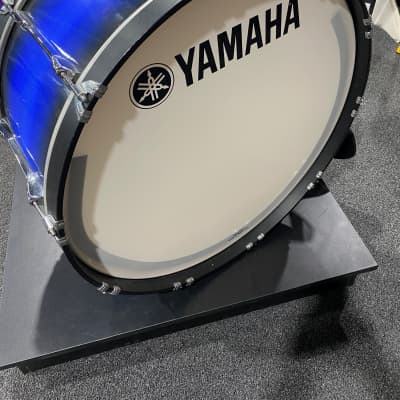 Yamaha 28in Marching Bass Drum with Harness and Beaters image 5