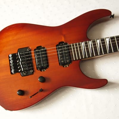 Jackson Grover Jackson Dinky FU.P-70 1995 Mahogany Burst | Reverb