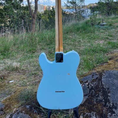 Fender Telecaster  1973 daphne blue image 6