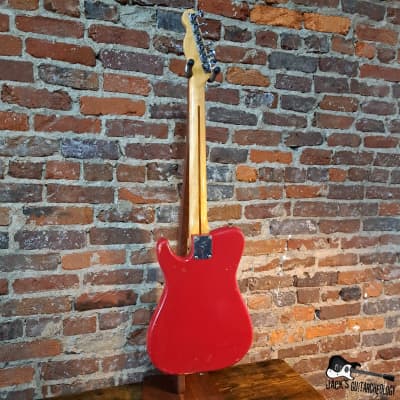 Fender Bullet  *RARE* Early Version - "Bridge-On" Pickguard (Fiesta Red 1981) image 14