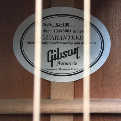 Gibson SJ100 1941 Reissue (J200) 2000s - Sunburst image 7