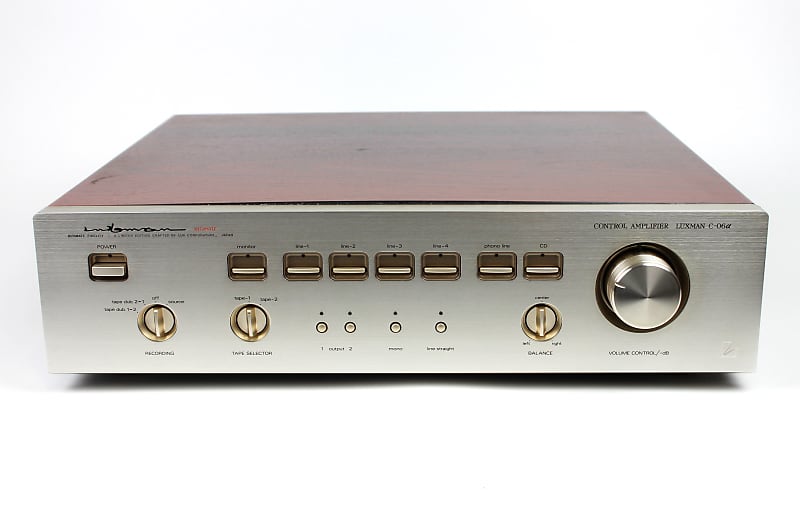 Luxman C-06a Control Amplifier Preamp Peamplifier 06 | Reverb