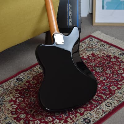 AS NEW 2024 Fender Japan Ishibashi FSR Traditional ‘60s Jaguar Black w/Anodised Pickguard, MIJ, Offset, Shop Order image 7