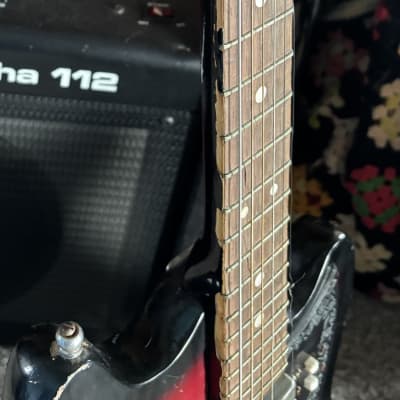 1960s Teisco / Kimberly 2 Pickup - Red Burst image 4