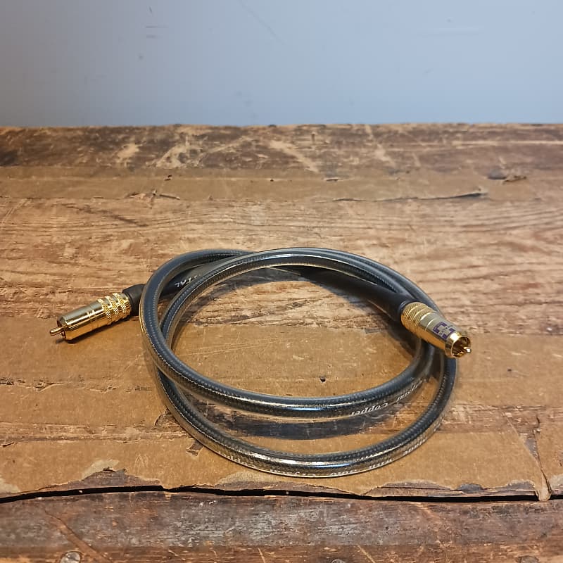 Analysis Plus Solo Crystal Oval RCA Audio Cable 1 Meter | Reverb