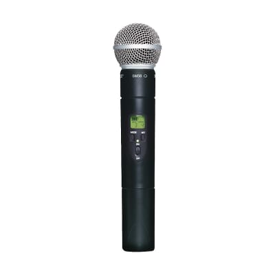 Shure SLX2/SM58 Wireless Handheld Microphone Regular H5 image 1