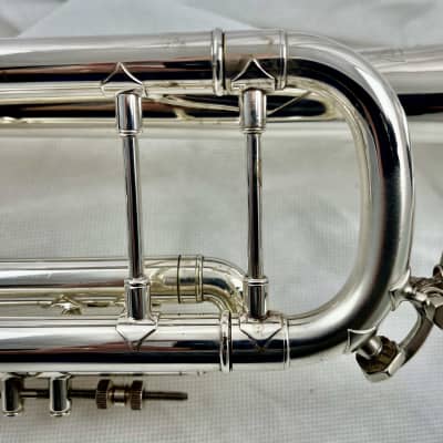Bach LT180S72 Stradivarius Professional Trumpet - Silver-Plated image 8