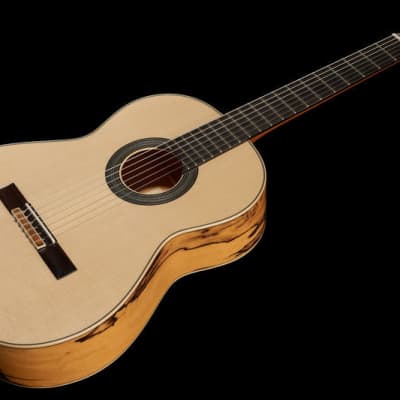Raimundo 133 Ebano Blanco Classical Guitar White Ebony Cedar image 8