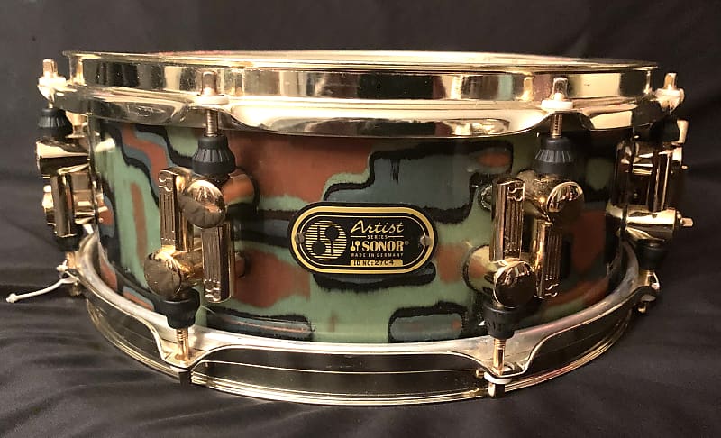 Sonor Artist series snare drum 1991 Earth image 1
