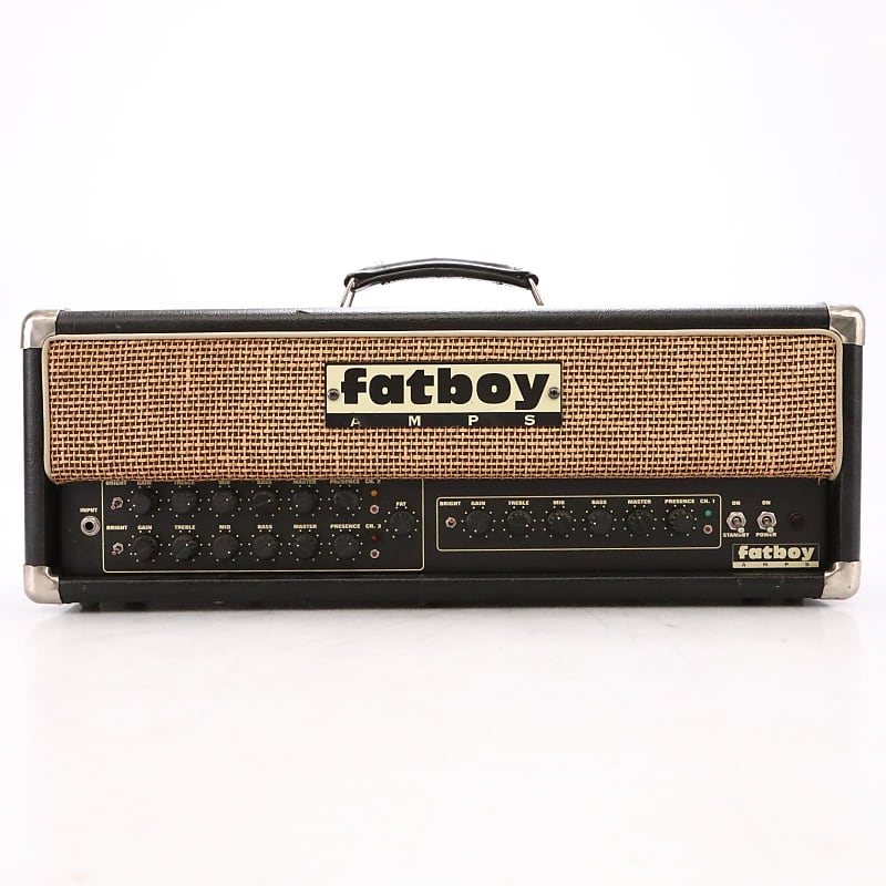 1995 Fatboy F1 3Channel Tube Guitar Amp Head w/ Footswitch Reverb