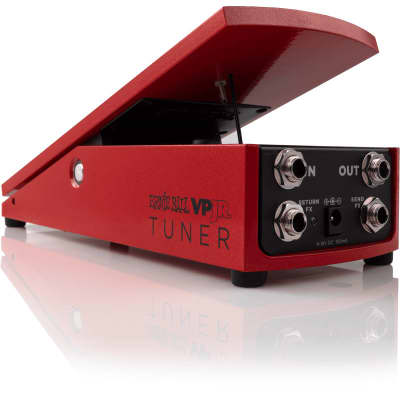 ERNIE BALL - MER 6202 - Pédale de volume vp jr avec accordeur intégré rouge for sale