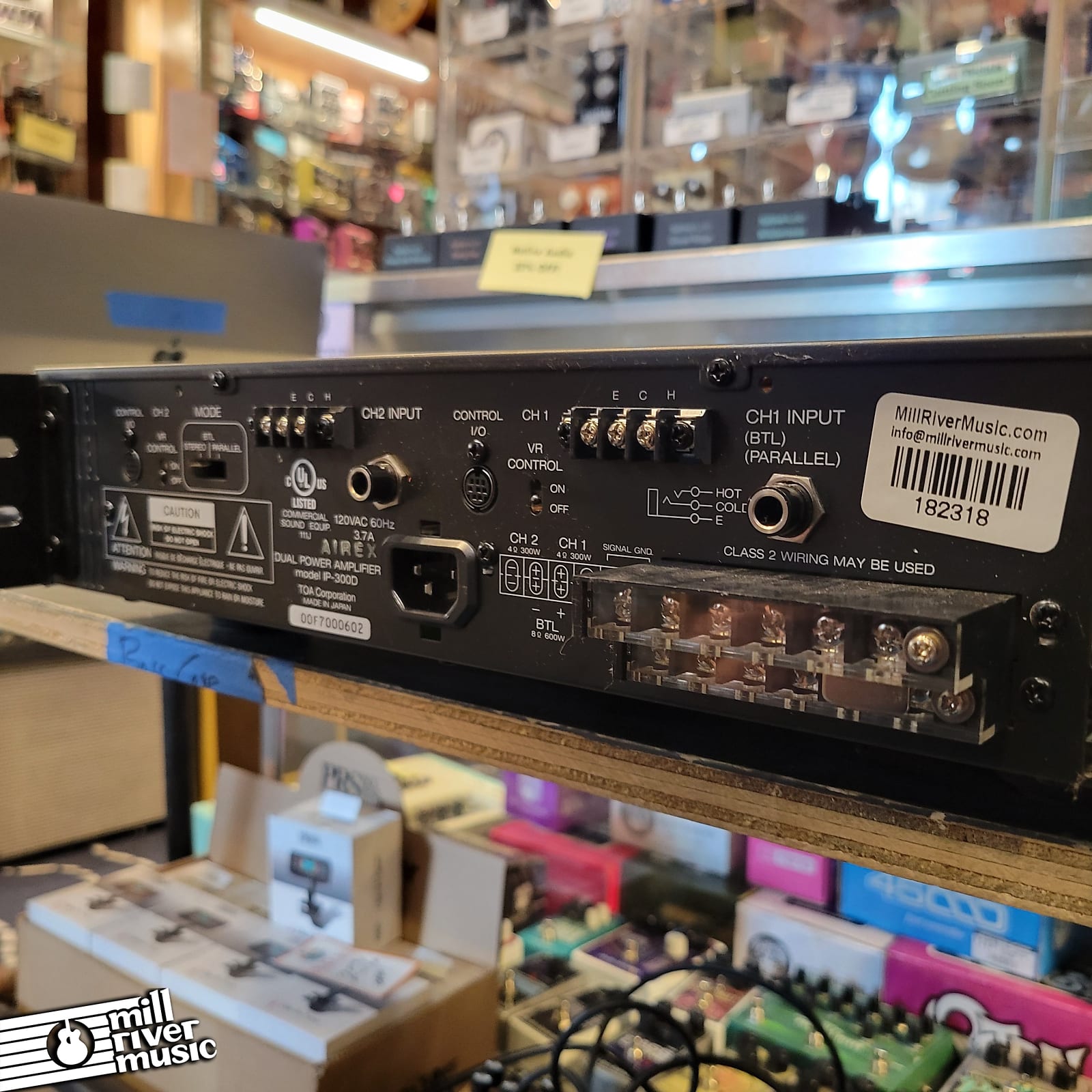 TOA IP-300D 600W Amplifier Used