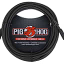 Pig Hog "Black Woven" 20ft Instrument Cable