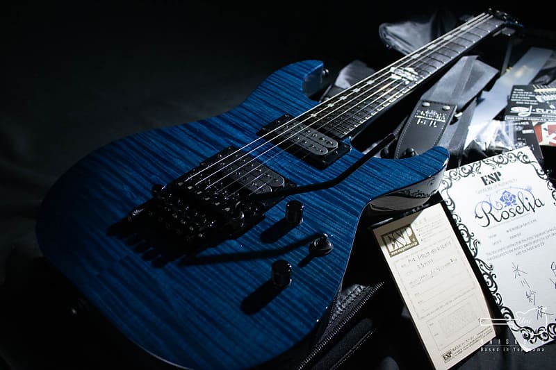 ESP M-II Sayo II Fr (ESP×BanG Dream! Collaboration Model Roselia)