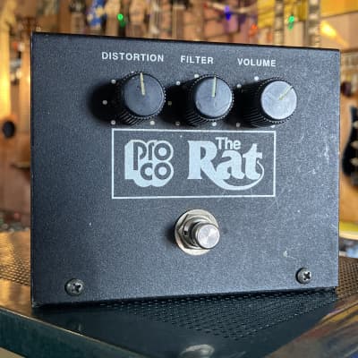 【ProCo】 RAT ヴィンテージ ProCo Rat 1988年製 Blackface 枠なし ディストーション
