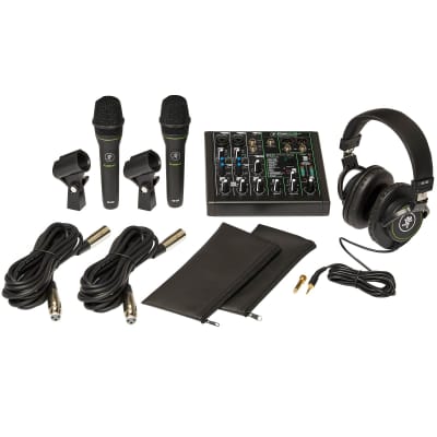 Mackie Performer Bundle with Mixer, Microphones, Headphones