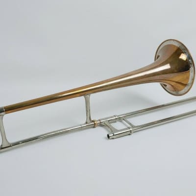 Vintage F.E. Olds & Sons Los Angeles, CA Super Olds Tenor Trombone with Case image 2