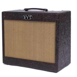 VVT Amps Night Owl Brown Tooled Leather Look Tolex image 5