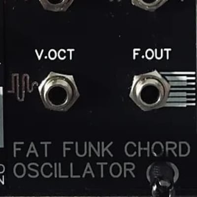 Kitt bang Kammerl  Eurorack FFCO fat Funk chord Oscillator  2024 White knobs image 2