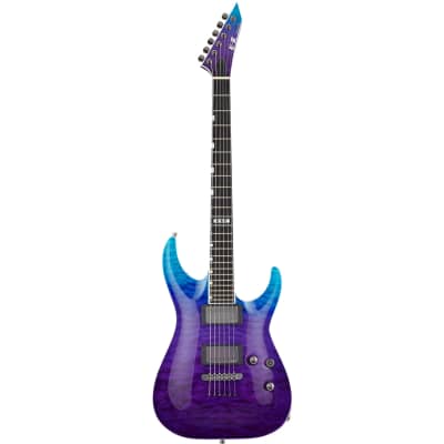 ESP E-II Horizon NT-II Electric Guitar, Blue-Purple Gradation image 19