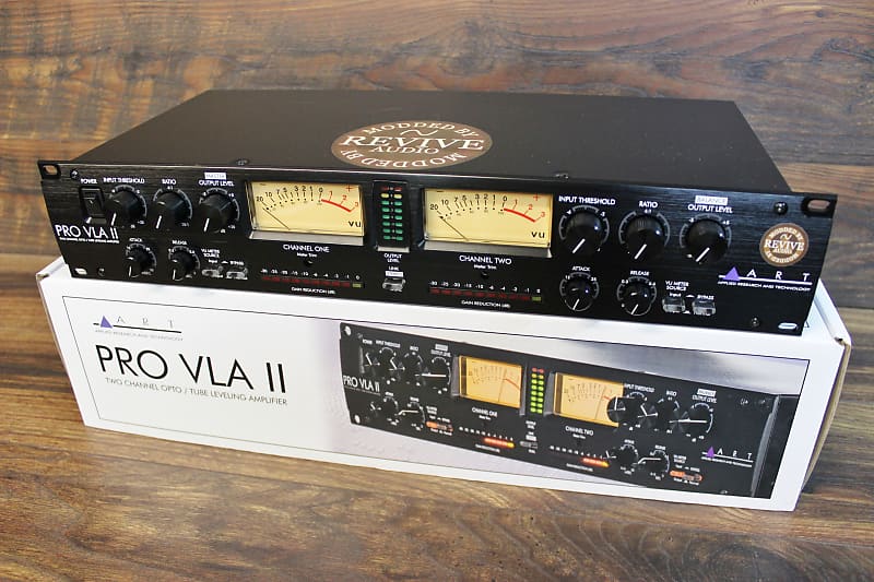Revive Audio Modified ART Pro VLA II Two Channel Vactrol/Tube Reverb