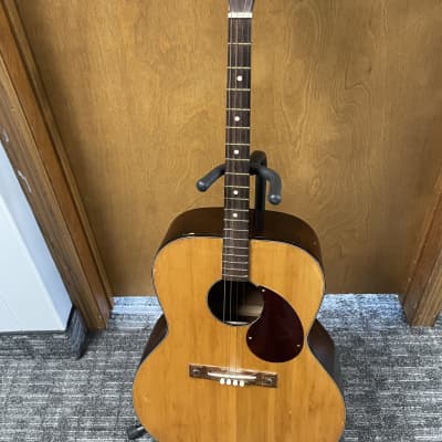 Silvertone Tenor Acoustic Guitar 1960’s - Natural image 1