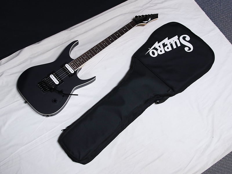 Dean Exile X Floyd Rose electric GUITAR New - Black Satin w/ Gig Bag image 1
