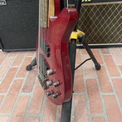 Ibanez SRA505 5 String Bass Fretless Conversion image 4