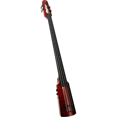 NS Design WAV4c OMNI Bass (E-G) - Transparent Red - Coform Fingerboard WAV4c-OB-(E-G)-TR image 1