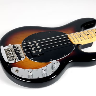 Ernie Ball MusicMan Retro 70s StingRay - Vintage Sunburst image 3