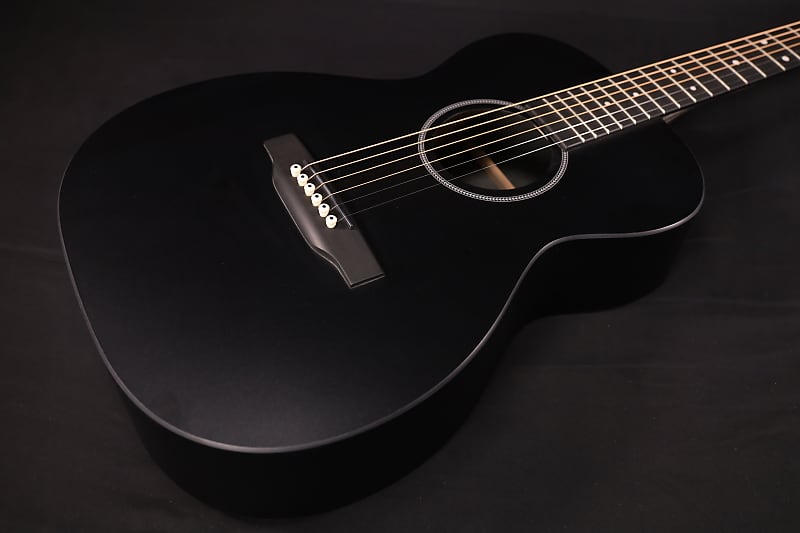 Martin 0-X1 Black X Series Limited Edition Concert Acoustic Guitar, Black 396 image 1