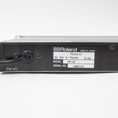 [SALE Ends Oct 29] Roland FM-40 4ch Rack Mount MIC / LINE | Reverb UK