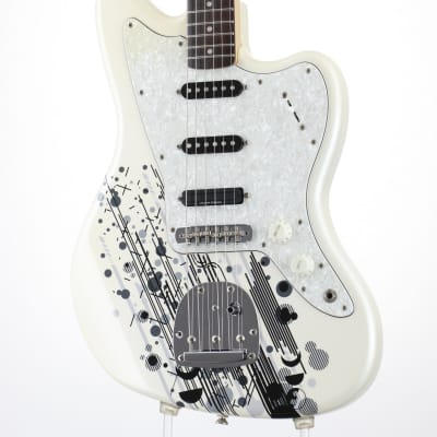 ギター MAMI JAZZMASTER PEARL WHITE Stratomaster Squier by Fender MAMI JAZZMASTER- PEARL WHITE 