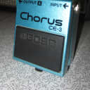 Vintage 1987 BOSS CE-3 Chorus Blue