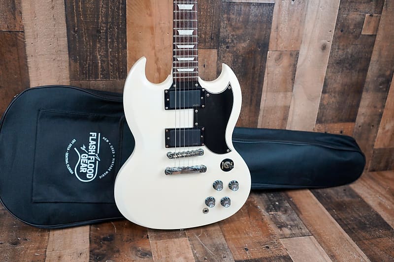 Epiphone SG Limited Edition Custom Shop 2006 Alpine White EMG | Reverb