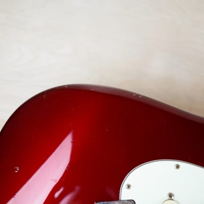 Fender Japan Exclusive Classic '60s Stratocaster MIJ 2015 Old Candy Apple Red w/ Hard Case image 12
