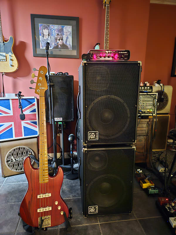 2 Baer ML 112 Bass Guitar Speakers with midrange drivers Reverb