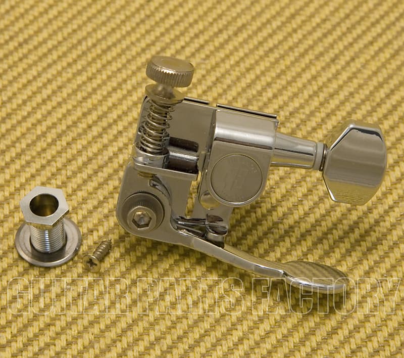 6EN1C Hipshot GT2 Chrome Schaller Style Guitar Xtender Tuner Reverb