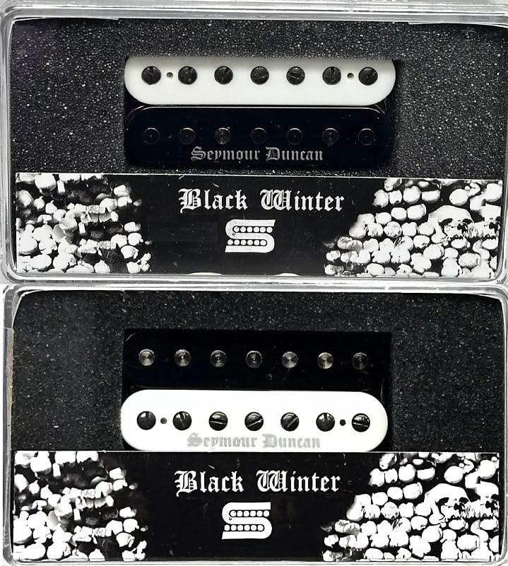 Seymour Duncan Black Winter 7 String Humbucker Passive Mount Seymour Duncan Black Winter 7 String Humbucker Passive Mount