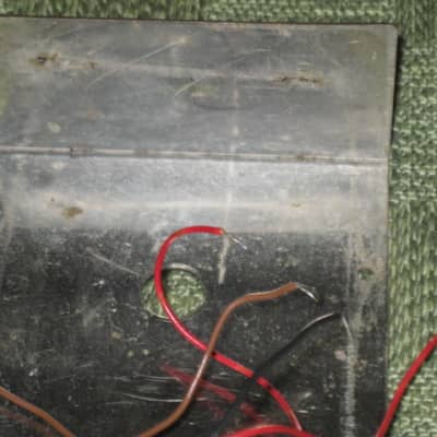 used vintage (mid to late 1970s) Electro-Harmonix Small Stone EH4800 USA TOP part of casing, color switch + screws, Power, In, Out Jacks +nuts/washers, some wires [NO: bottom part of casing, Circuit Board, CB Components, Pot, Switch, Light, Other Wires] image 23