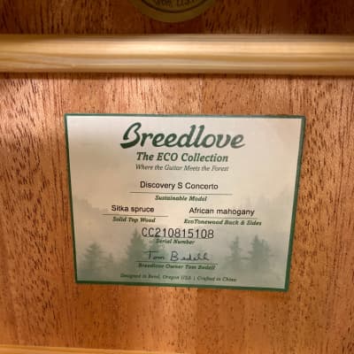 Breedlove ECO Discovery S Concerto image 6
