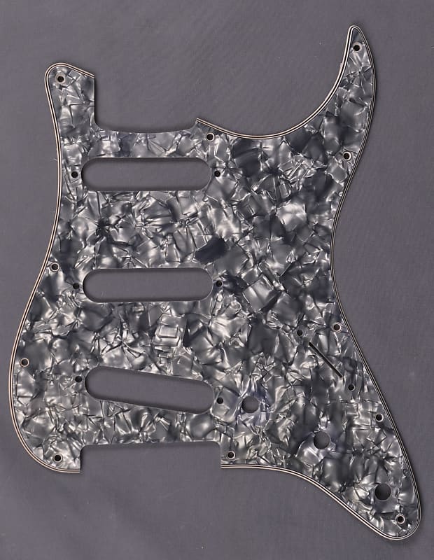 Vintage Fender 3 Ply Stratocaster Grey Pearloid Pickguard Yellow with Age ~ MINT~ Pearl Strat | Reverb Australia