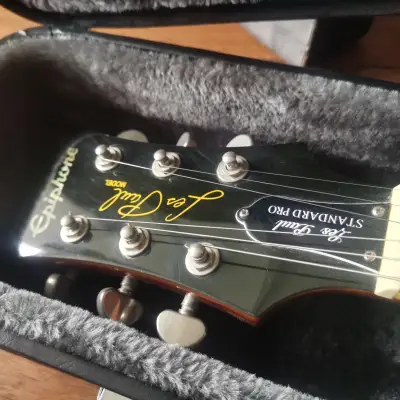 Epiphone Les Paul Standard Plus Top Pro DEMO VIDEO limited edition with new hard case image 5
