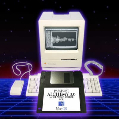 Passport Alchemy 3.0  Vintage Macintosh Audio Editing and Sample Management Software Suite image 1