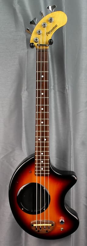 Fernandes Mini-bass ZO-3 Piezo - Sunburst - RARE import